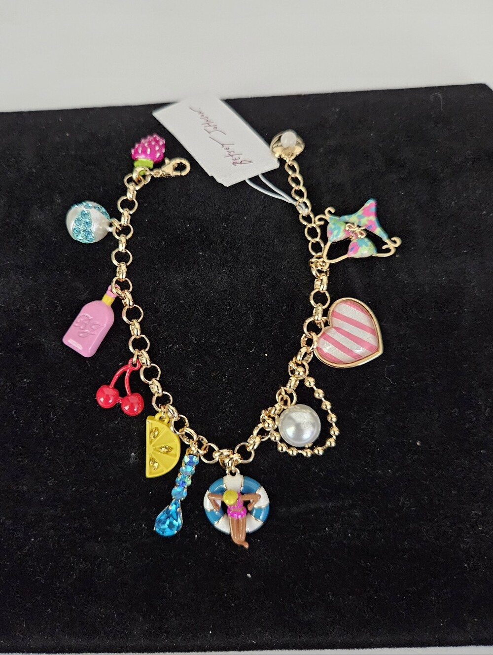 Betsey Johnson NWT Charms Bracelet